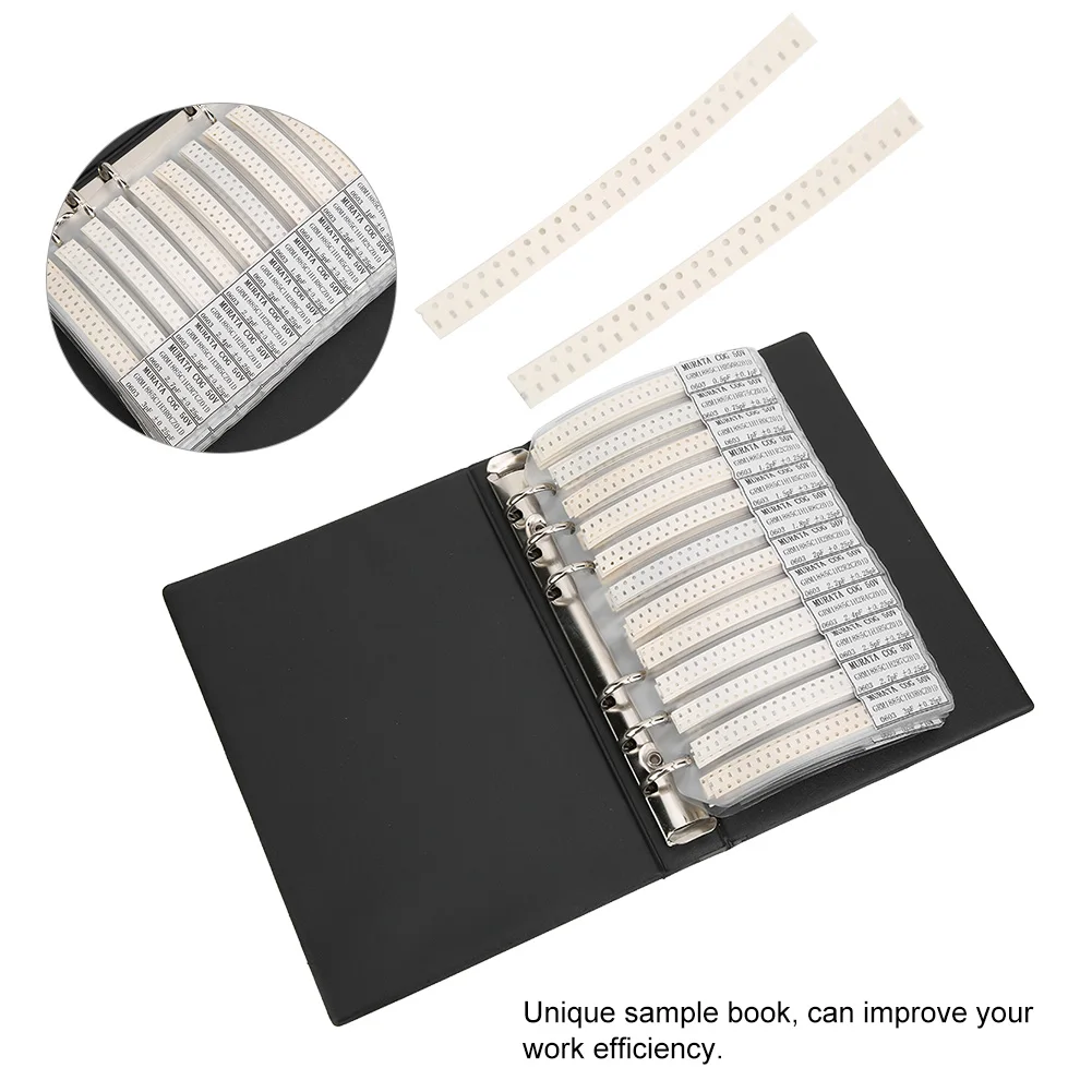 Набор образцов конденсаторов серии 0603, 90 номиналов, электронные компоненты, книга образцов, черная книга образцов конденсаторов
Набор образцов конденсаторов серии 0603, 90 номиналов, электронные компоненты, книга образцов, черная книга образцов конденсаторов