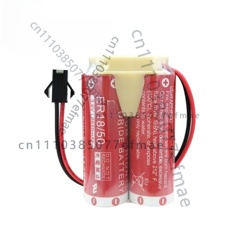 ER18/50 for MAXELL Parallel 3.6v for Yamaha Mechanical Hand Encoder Battery Pack for Kawasaki
ER18/50 for MAXELL Parallel 3.6v for Yamaha Mechanical Hand Encoder Battery Pack for Kawasaki