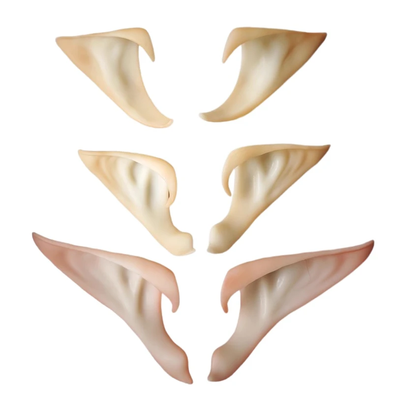 High Quality Soft Fairy Elf Ears Shapeable Cosplay Party Dress Up Masquerade Props Ear for Halloween Carnival Party
High Quality Soft Fairy Elf Ears Shapeable Cosplay Party Dress Up Masquerade Props Ear for Halloween Carnival Party