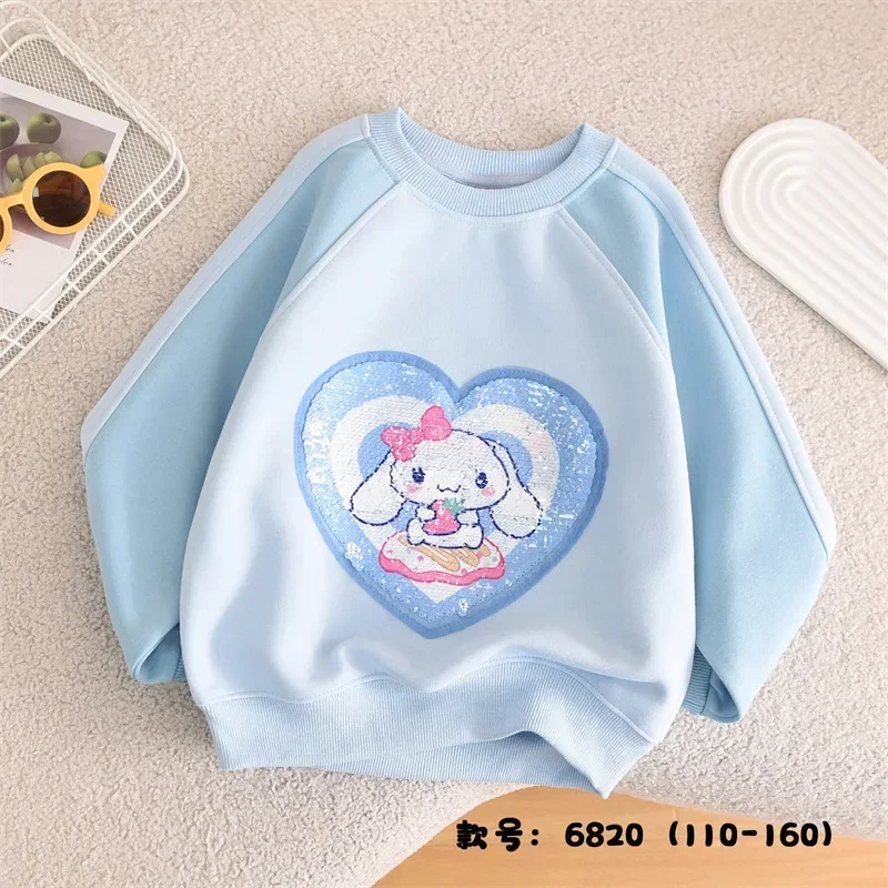 Kuromi Anime Kawaii Sanrio My Melody Children Hoodie 2024 Spring Autumn Top Cute Cinnamoroll Children Shirt Clothes Toys
Kuromi Anime Kawaii Sanrio My Melody Children Hoodie 2024 Spring Autumn Top Cute Cinnamoroll Children Shirt Clothes Toys