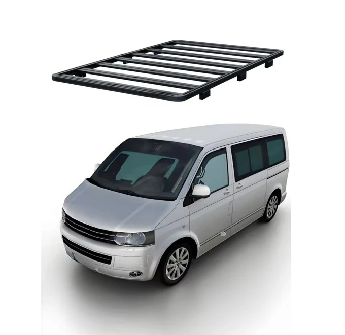 Simple Low Profile Factory Wholesale Flat Platform Rack Black Coated Roof Rack Basket for Volkswagen Multivan
Simple Low Profile Factory Wholesale Flat Platform Rack Black Coated Roof Rack Basket for Volkswagen Multivan