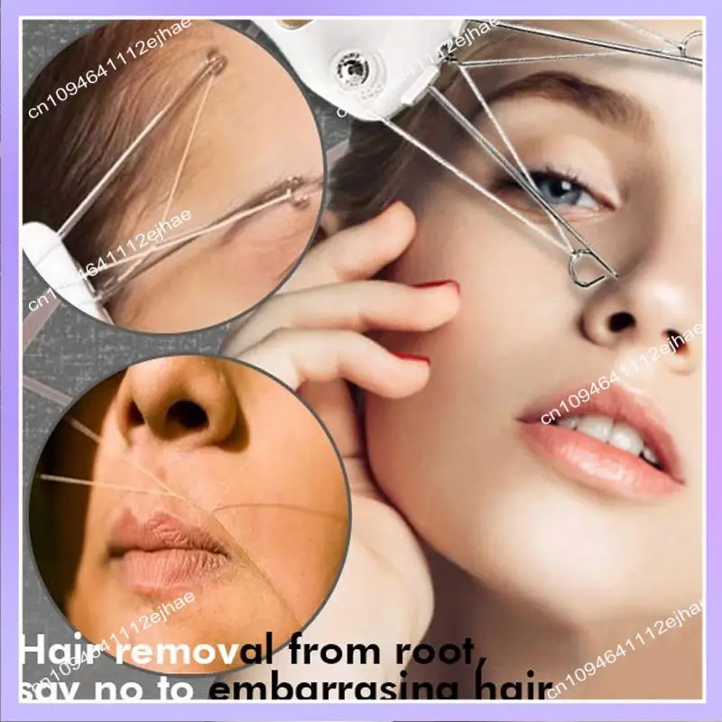 N83R Electric Women Epilator Men Body Face Leg Neck Facial Hair Remover For Lady With Cotton Thread Makeup Cosmetic Tool
N83R Electric Women Epilator Men Body Face Leg Neck Facial Hair Remover For Lady With Cotton Thread Makeup Cosmetic Tool