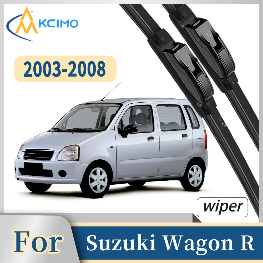 Premium Rubber Front Windscreen Wiper Blades For Suzuki Wagon R 2003-2008 Smooth Wiping Waterproof Windshield Kit 2Pcs
Premium Rubber Front Windscreen Wiper Blades For Suzuki Wagon R 2003-2008 Smooth Wiping Waterproof Windshield Kit 2Pcs