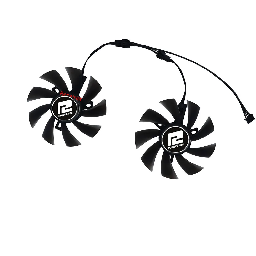 2Pcs/Set,GPU Video Card Fan,T129215SU,For PowerColor Red Dragon Radeon RX570 RX 570 8GB/4gb GDDR5,Graphics Cards Cooling
2Pcs/Set,GPU Video Card Fan,T129215SU,For PowerColor Red Dragon Radeon RX570 RX 570 8GB/4gb GDDR5,Graphics Cards Cooling