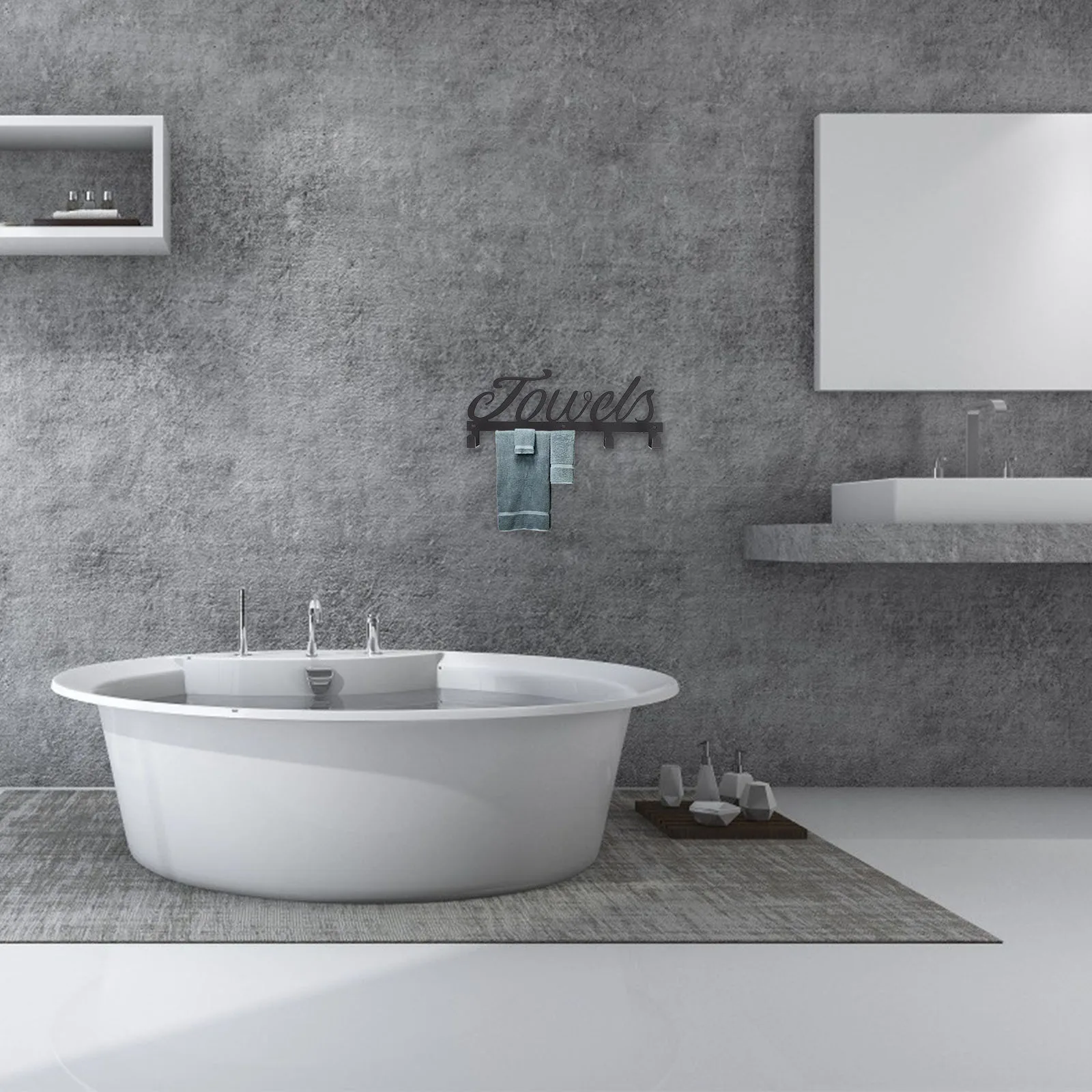 Набор металлических настенных держателей для ванной комнаты, без сверления, водонепроницаемый, устойчивый к коррозии, крючок для полотенец, для кухонных полотенец
Набор металлических настенных держателей для ванной комнаты, без сверления, водонепроницаемый, устойчивый к коррозии, крючок для полотенец, для кухонных полотенец