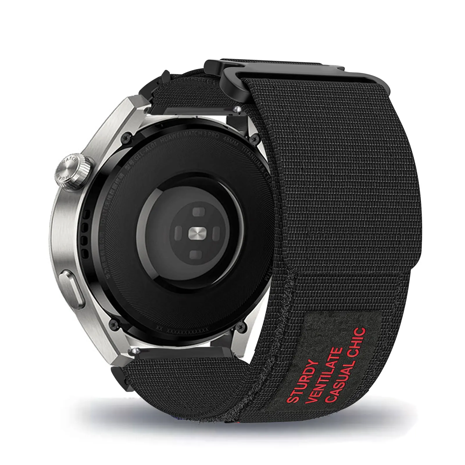 Nylon Velcro Bands for Huawei Watch GT 6 Pro/GT 6/GT Runner, Huawei Watch 3/3 Pro/5/4/4 Pro/Buds/Ultimate/Ultimate 2 46mm Strap
Nylon Velcro Bands for Huawei Watch GT 6 Pro/GT 6/GT Runner, Huawei Watch 3/3 Pro/5/4/4 Pro/Buds/Ultimate/Ultimate 2 46mm Strap