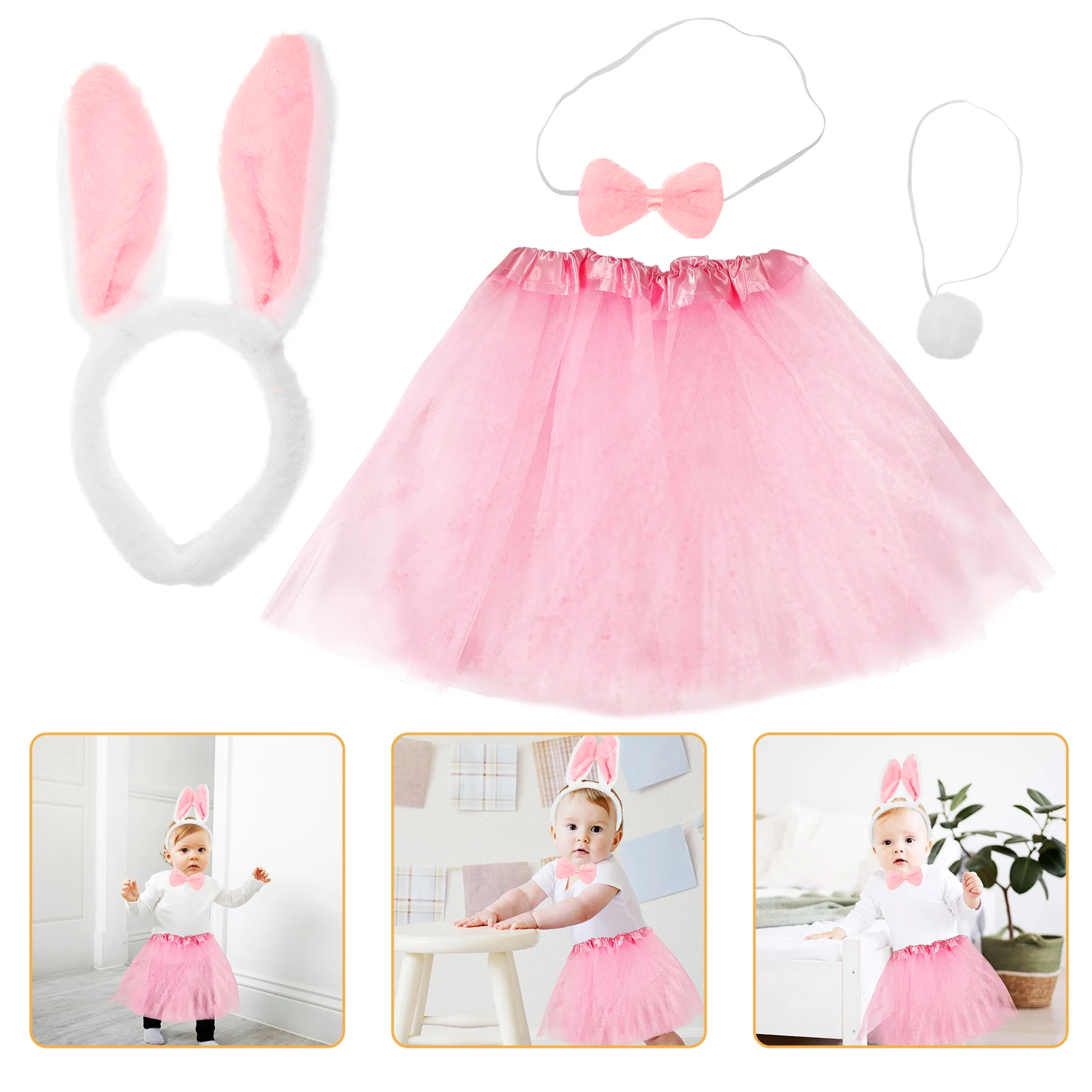 Rabbit Headdress Mesh Skirt Set 4 Pcs Kids Costume Party Dress Girl Outfit Toddler Fashion cosplay kids mesh skirt rabbit
Rabbit Headdress Mesh Skirt Set 4 Pcs Kids Costume Party Dress Girl Outfit Toddler Fashion cosplay kids mesh skirt rabbit