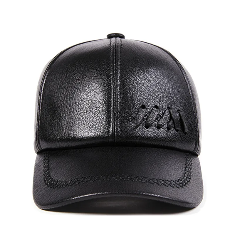 Snapback Cap New Autumn Winter Sheepskin Leather Warm Baseball Caps For Men Personality Brands Natural Genuine Leather Cap
Snapback Cap New Autumn Winter Sheepskin Leather Warm Baseball Caps For Men Personality Brands Natural Genuine Leather Cap