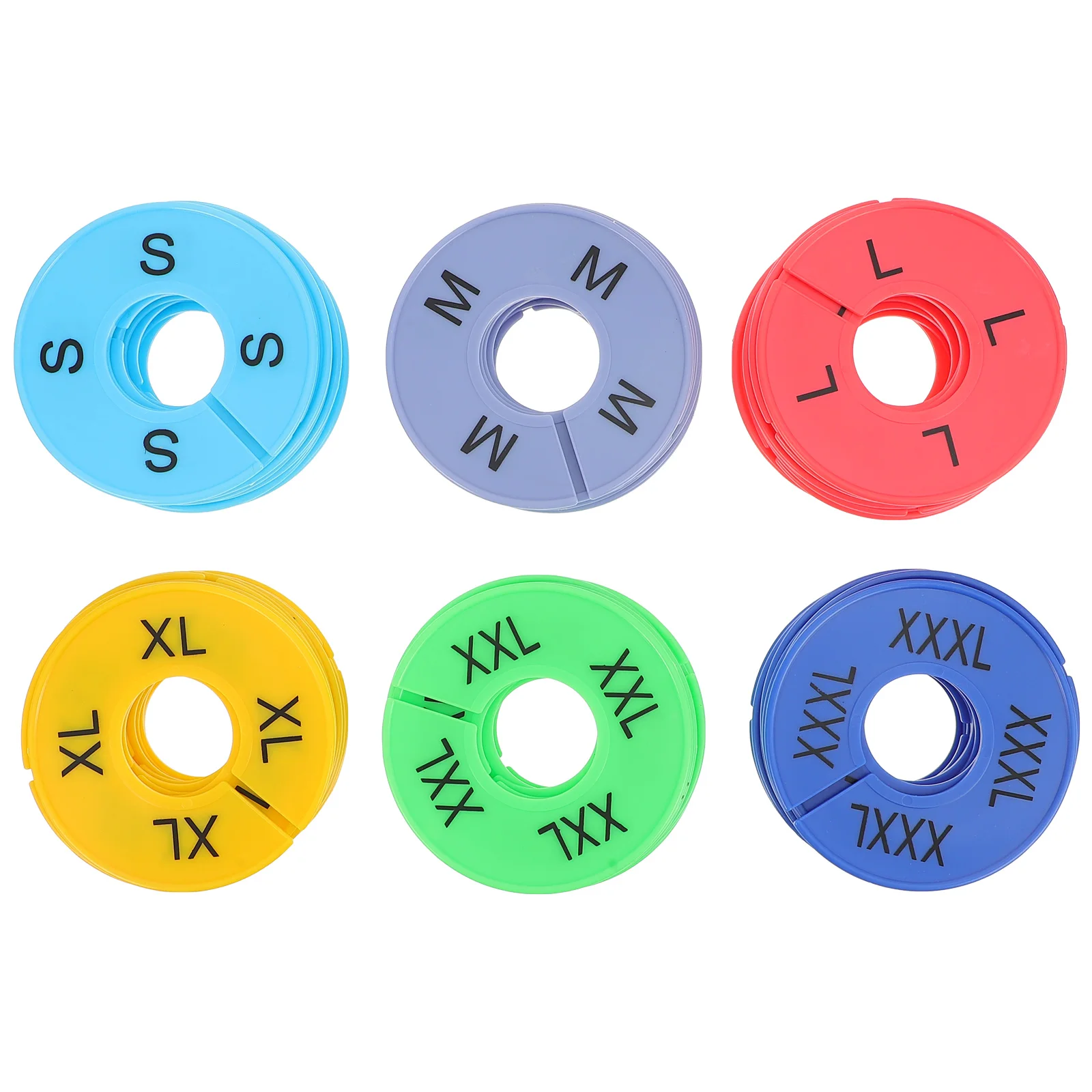 60 Pcs Plastic Clothes Dividers Round Wardrobe Organizers Smooth Surface Bright Color Nursery Closet Separators Clothing Size
60 Pcs Plastic Clothes Dividers Round Wardrobe Organizers Smooth Surface Bright Color Nursery Closet Separators Clothing Size