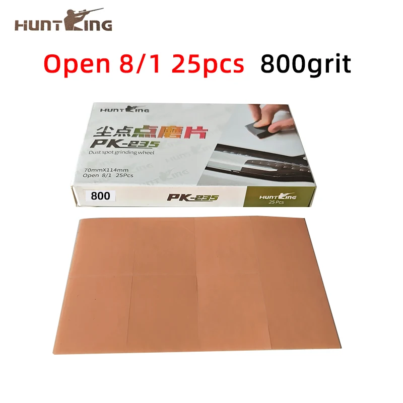 HUNTING 1 Open 8 Stickers Sandpaper Car Polishing Spot Grinding Spot Throwing Fine Grinding Abrasives
HUNTING 1 Open 8 Stickers Sandpaper Car Polishing Spot Grinding Spot Throwing Fine Grinding Abrasives
