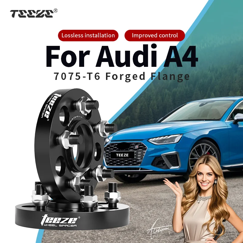 Teeze 2/4pcs 5x112 66.6 M14 x 1.5 Hub Centric Black Forged wheel spacer For Audi A4/A4 Allroad Flange Plate 15/20/25/30/35mm
Teeze 2/4pcs 5x112 66.6 M14 x 1.5 Hub Centric Black Forged wheel spacer For Audi A4/A4 Allroad Flange Plate 15/20/25/30/35mm