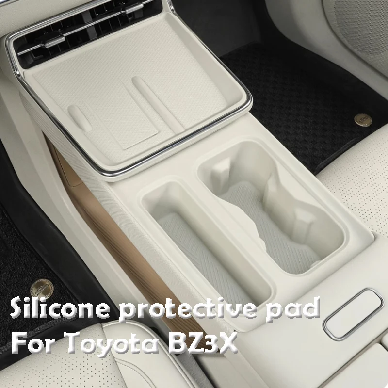 Silicone Pad for Central Control for Toyota Bz3x 2025 Cup Pad Wireless Charging Pad Protection Car Accessories
Silicone Pad for Central Control for Toyota Bz3x 2025 Cup Pad Wireless Charging Pad Protection Car Accessories