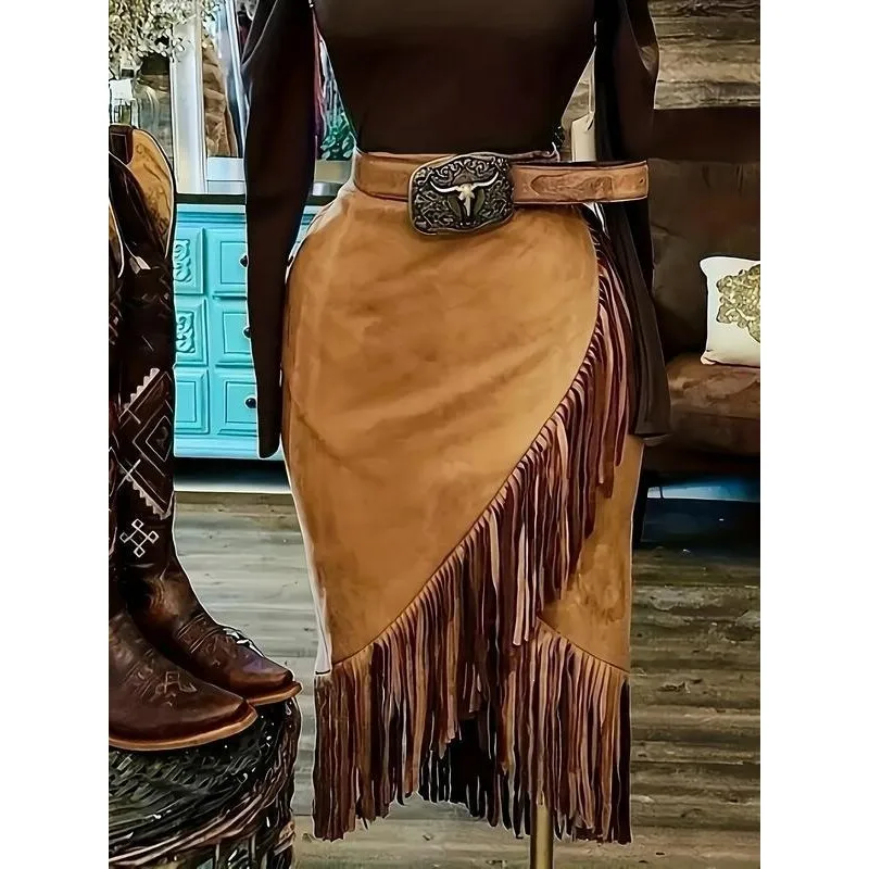 Asymmetrical Fringe Skirt Women's Fashion Spring 2026 Neutral Waist Design Other Material 100% Special Skirt Style
Asymmetrical Fringe Skirt Women's Fashion Spring 2026 Neutral Waist Design Other Material 100% Special Skirt Style