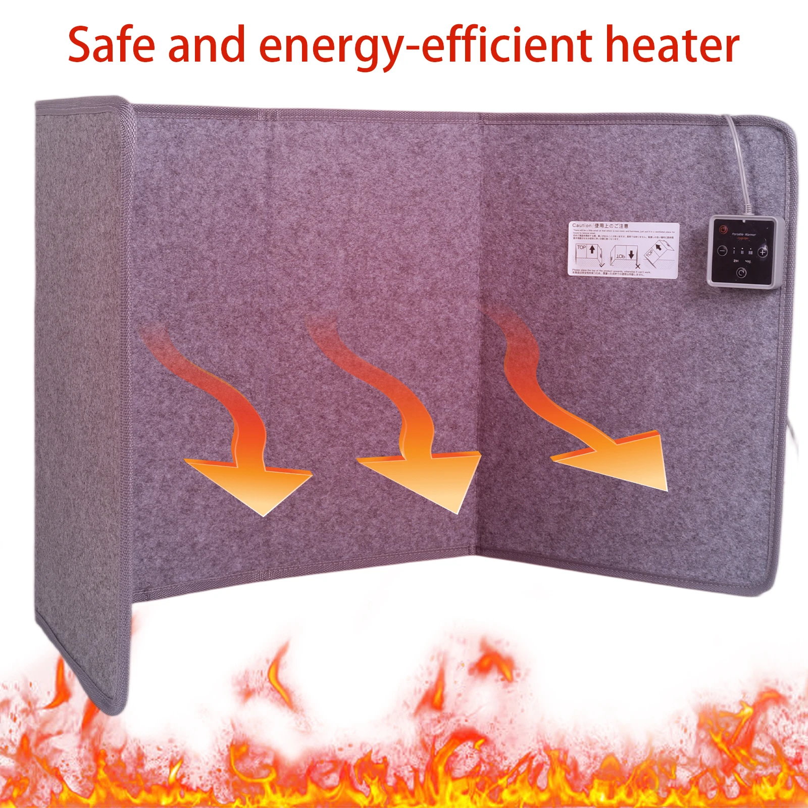 Electric Foot Warmer Quiet Floor Foot Warmer Under Desk Heating Pad Portable Panel Heater with Thermostat Timer for Home Timer
Electric Foot Warmer Quiet Floor Foot Warmer Under Desk Heating Pad Portable Panel Heater with Thermostat Timer for Home Timer