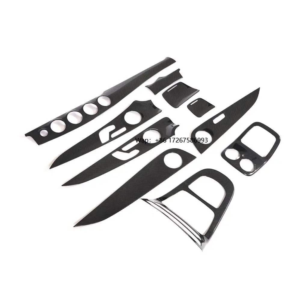 10PCS W213 4 Door 2020-2021 Dry Carbon Fiber Interior Center Dashboard Panel Trim for E Class
10PCS W213 4 Door 2020-2021 Dry Carbon Fiber Interior Center Dashboard Panel Trim for E Class