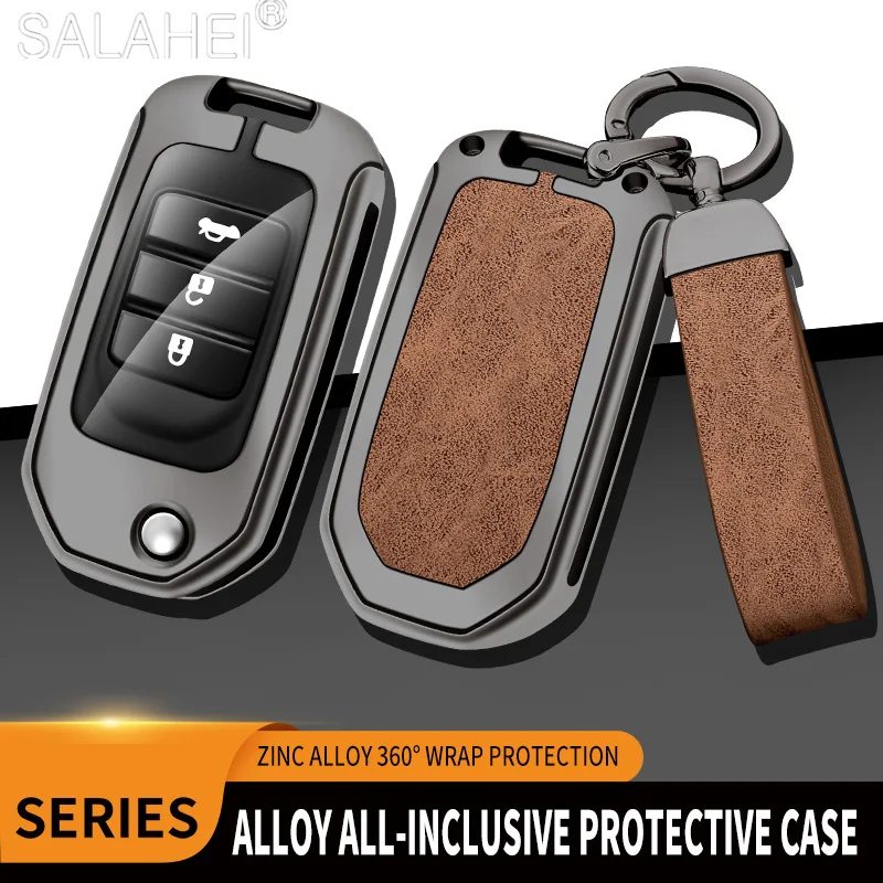 Metal Leather Car Key Case Cover Protection Shell Keychain For Honda Civic Accord CR-V HR-V XR-V Jazz City Fit Odyssey Passport
Metal Leather Car Key Case Cover Protection Shell Keychain For Honda Civic Accord CR-V HR-V XR-V Jazz City Fit Odyssey Passport