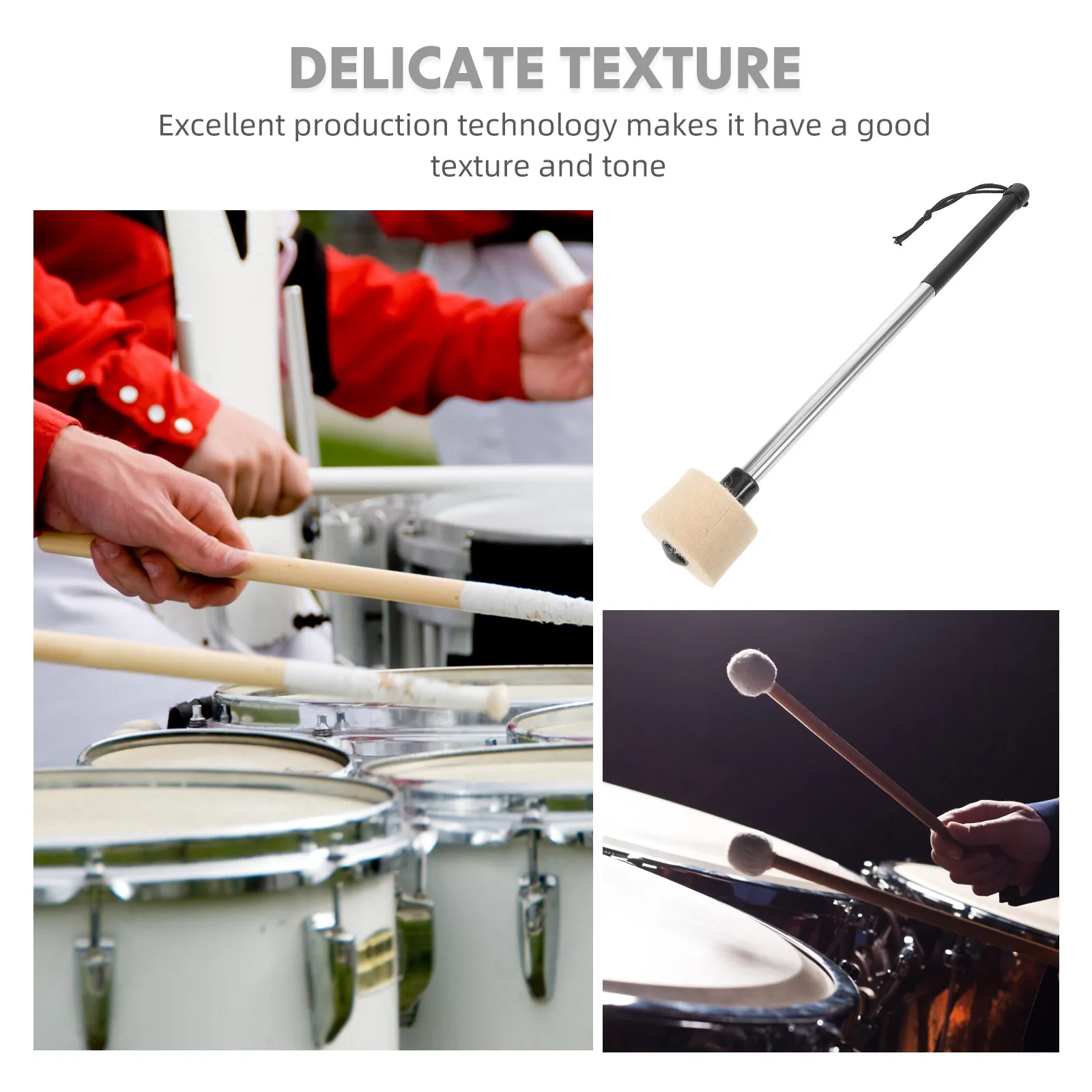 Stainless Steel Snare Hammer Drum Mallets Percussion Professional Sticks Plastic Band Work
Stainless Steel Snare Hammer Drum Mallets Percussion Professional Sticks Plastic Band Work