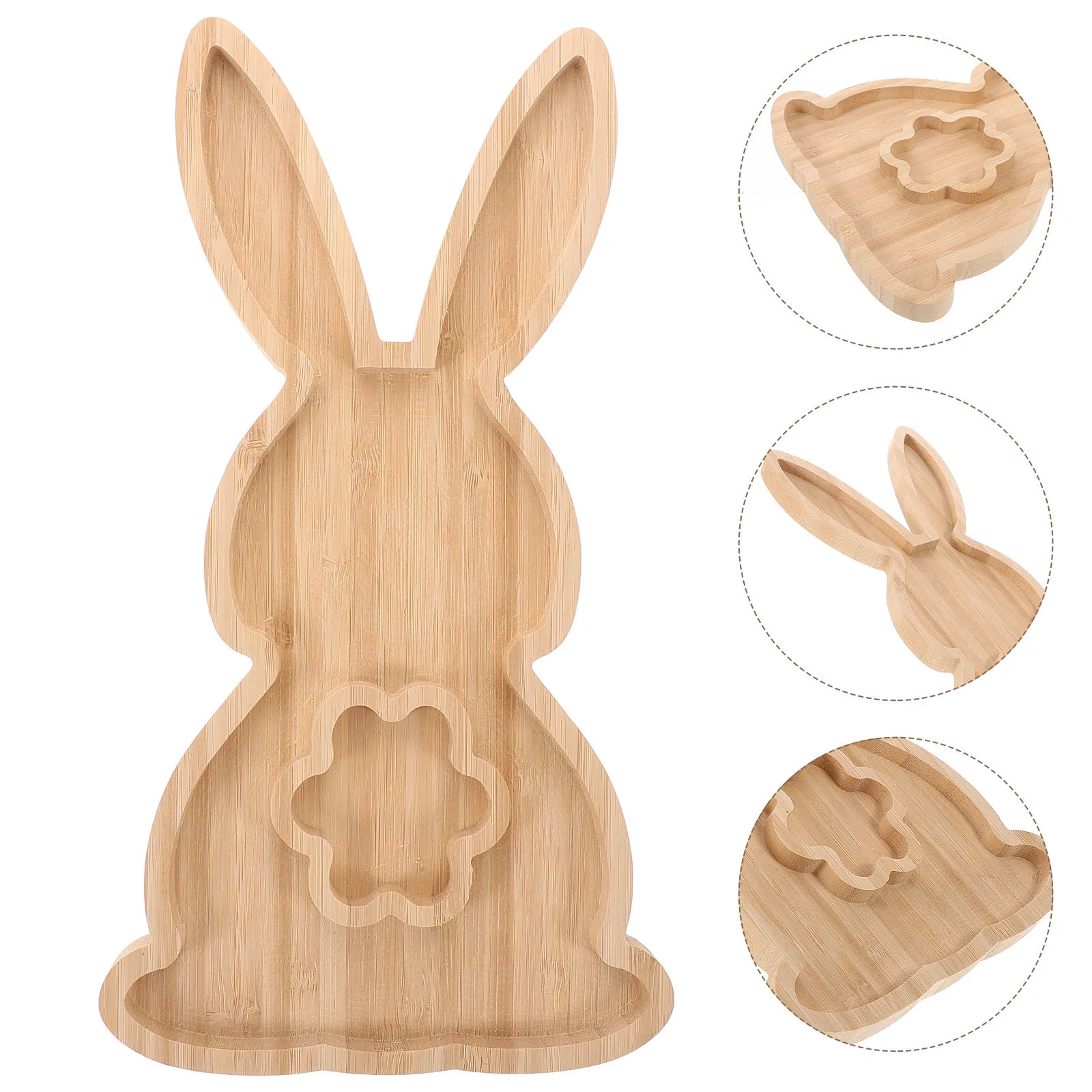 Tray Cooked Food Accessory Animal Shaped Serving Bamboo Bunny Platter Supply Coffee Dish
Tray Cooked Food Accessory Animal Shaped Serving Bamboo Bunny Platter Supply Coffee Dish