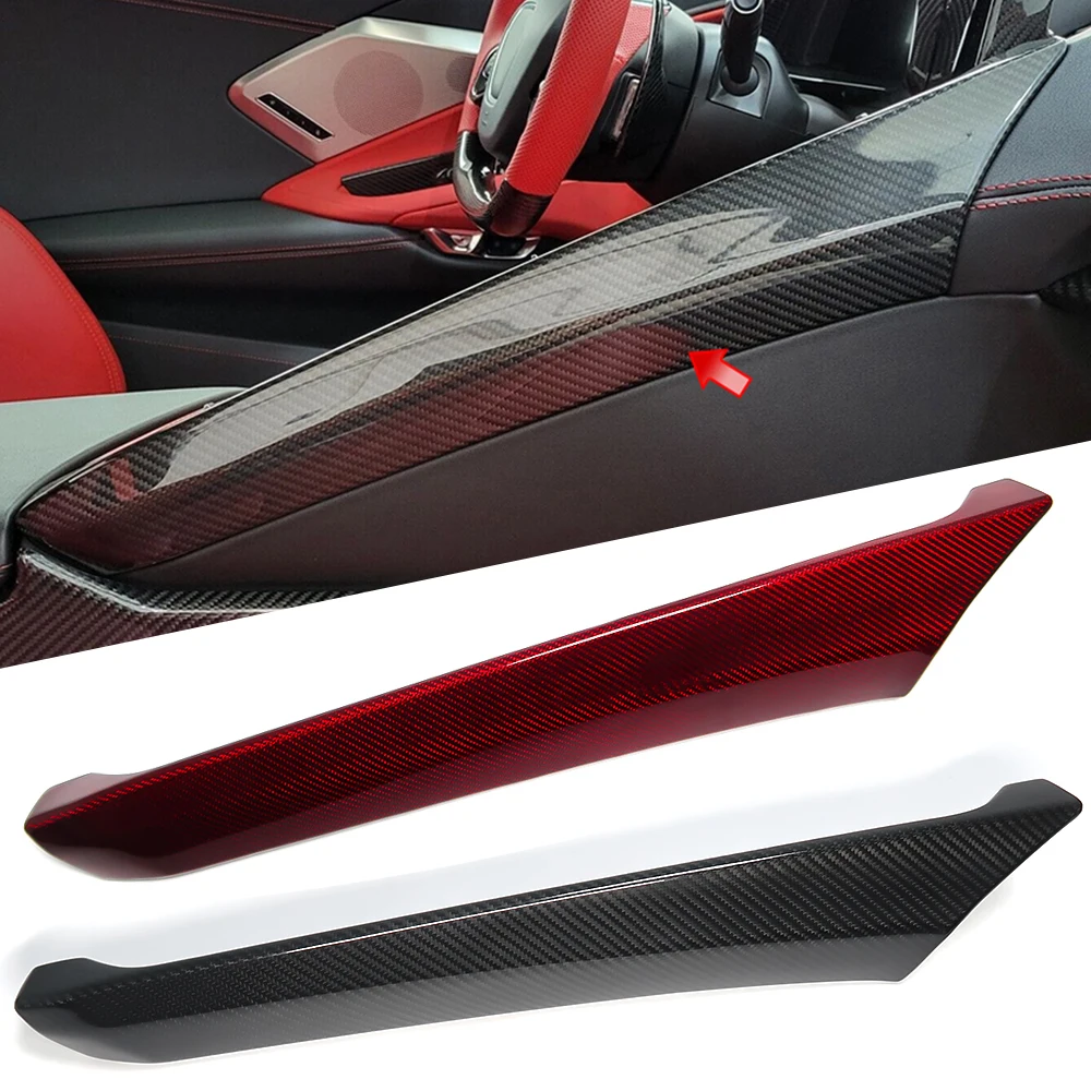 Real Carbon Fiber Center Console Gear Shifter Passenger Side Cover Trim Panel for Corvette C8 Z51 Z06 Stingray Coupe 2020-2023
Real Carbon Fiber Center Console Gear Shifter Passenger Side Cover Trim Panel for Corvette C8 Z51 Z06 Stingray Coupe 2020-2023