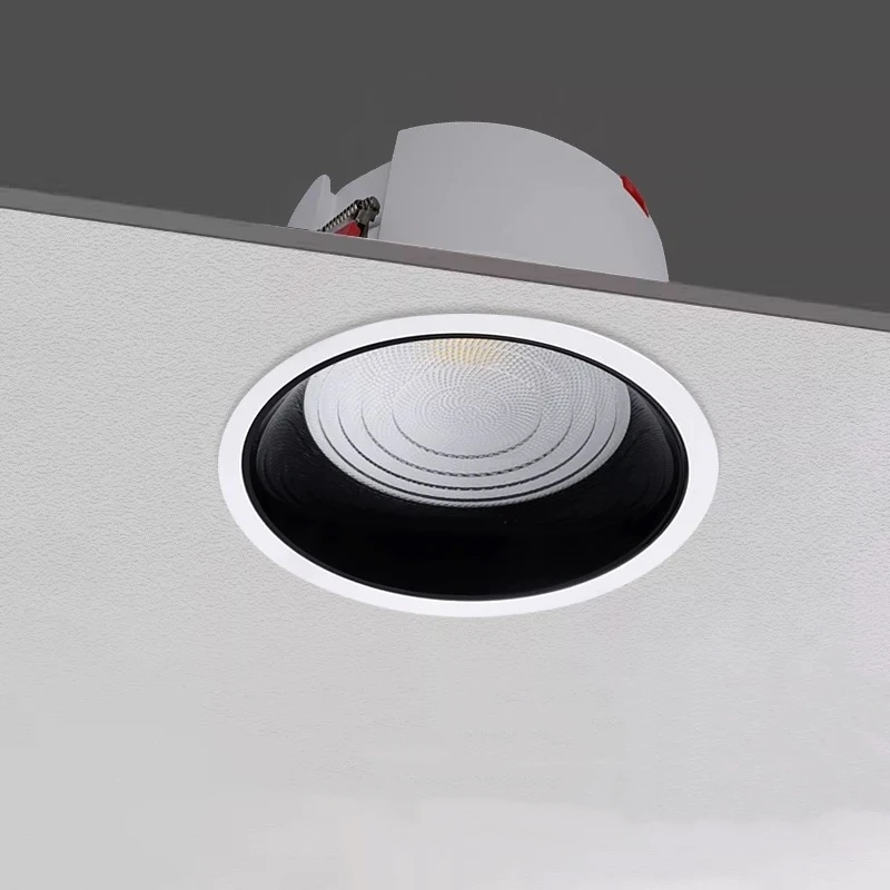 Embedded anti-glare LED COB downlight 10W 15W 20W ceiling light spotlight AC85-265V home living room bedroom shopping mall hotel
Embedded anti-glare LED COB downlight 10W 15W 20W ceiling light spotlight AC85-265V home living room bedroom shopping mall hotel