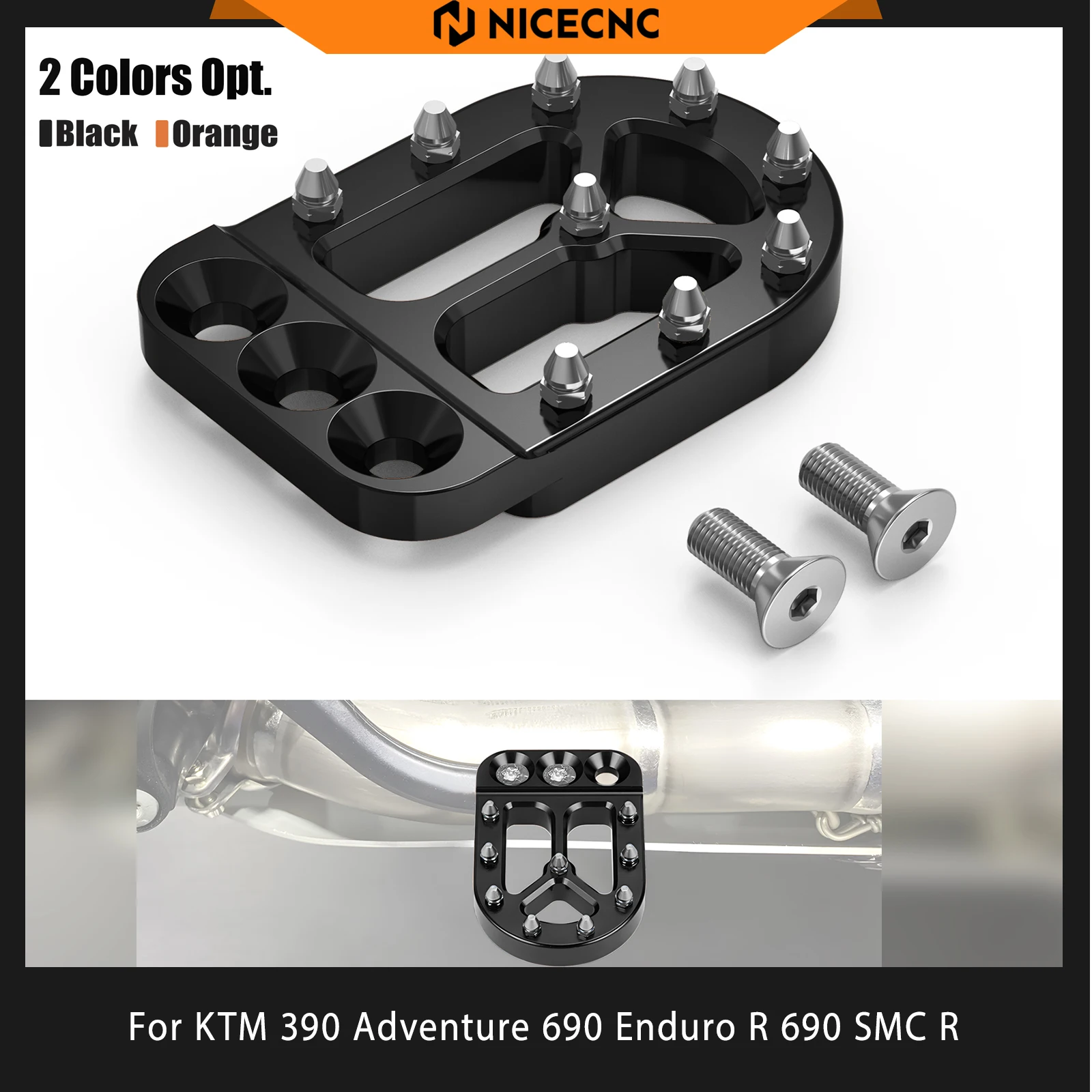 For KTM 690 Enduro R SMC R 2008-2023 390 Adventure 2020-2023 Brake Pedal Lever Pad Enlarge Extender For GasGas 700SM/ES 2022-23
For KTM 690 Enduro R SMC R 2008-2023 390 Adventure 2020-2023 Brake Pedal Lever Pad Enlarge Extender For GasGas 700SM/ES 2022-23