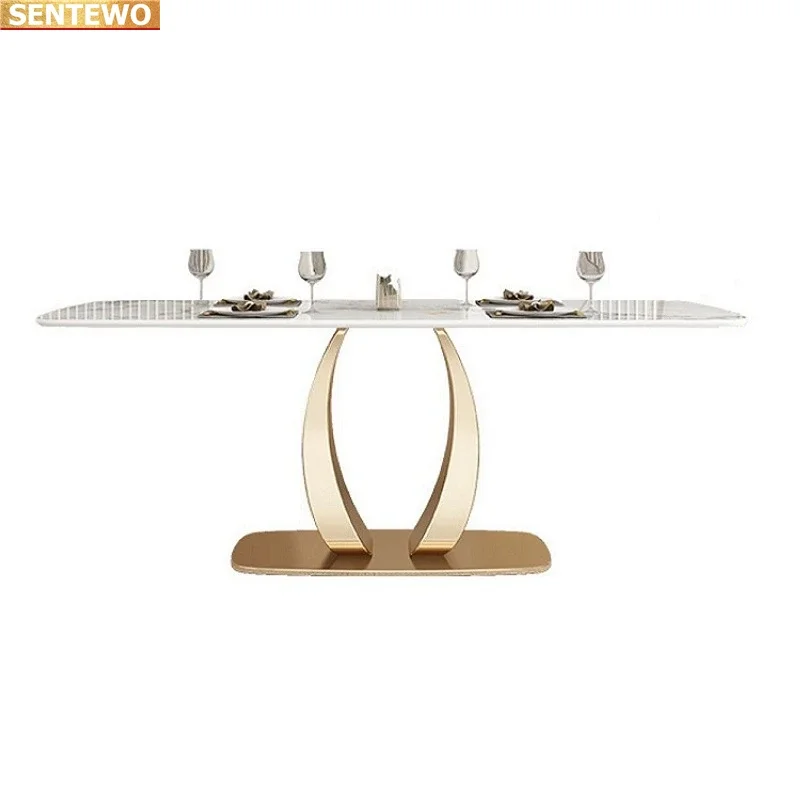 Designer Luxury dinning room Marble Rock Slab dining table set 4 6 chairs mesa stolik furniture marbre Stainless steel gold base
Designer Luxury dinning room Marble Rock Slab dining table set 4 6 chairs mesa stolik furniture marbre Stainless steel gold base