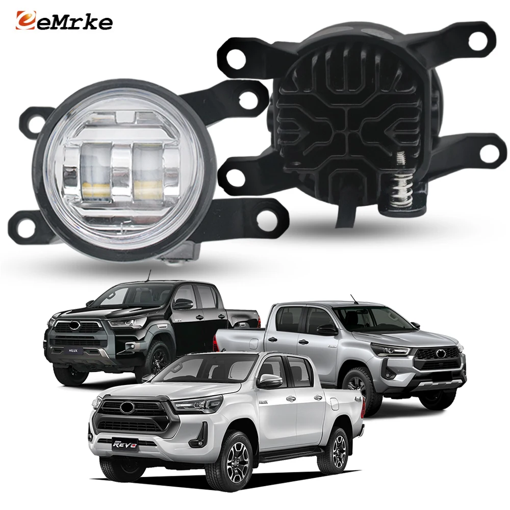 Easy Install White / Yellow Led Fog Light DRL for Toyota Hilux Revo VIII 2020 2021 2022 2023 2024 2025 PTF W/ Lens Plug and Play
Easy Install White / Yellow Led Fog Light DRL for Toyota Hilux Revo VIII 2020 2021 2022 2023 2024 2025 PTF W/ Lens Plug and Play