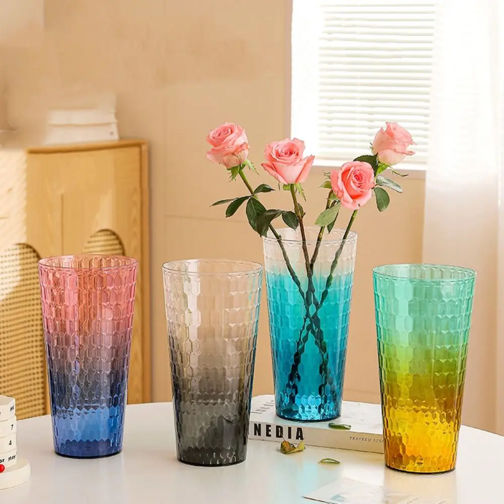 Simple Two-color Vase Creative Modern Flower Bucket Multi-purpose Exquisite Hydroponic Flower Planter Living Room
Simple Two-color Vase Creative Modern Flower Bucket Multi-purpose Exquisite Hydroponic Flower Planter Living Room