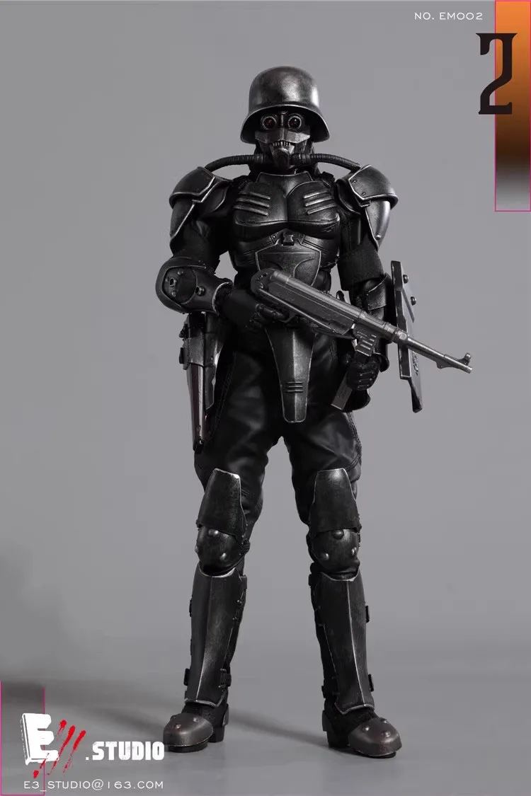 NO.EM002 E3.STUDIO 1/6 Soldier Alloy Warrior 2 12'' Action Figure Model Toy In Stock Collection
NO.EM002 E3.STUDIO 1/6 Soldier Alloy Warrior 2 12'' Action Figure Model Toy In Stock Collection