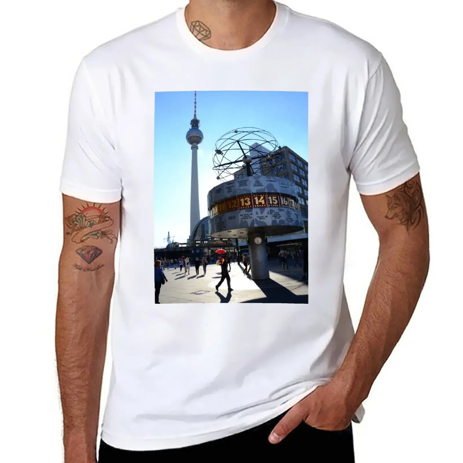 World Clock Berlin T-Shirt anime clothes tees vintage heavyweight t shirts for men
World Clock Berlin T-Shirt anime clothes tees vintage heavyweight t shirts for men