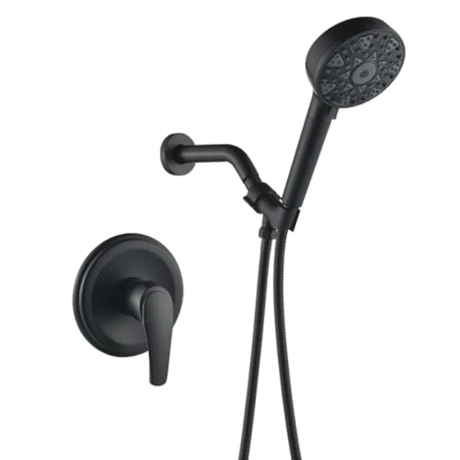 Shower Faucet Set with 7 Functions Handheld Shower Head Filter Shower Combo Set Shower System Shower Trim Kit Matte Black
Shower Faucet Set with 7 Functions Handheld Shower Head Filter Shower Combo Set Shower System Shower Trim Kit Matte Black