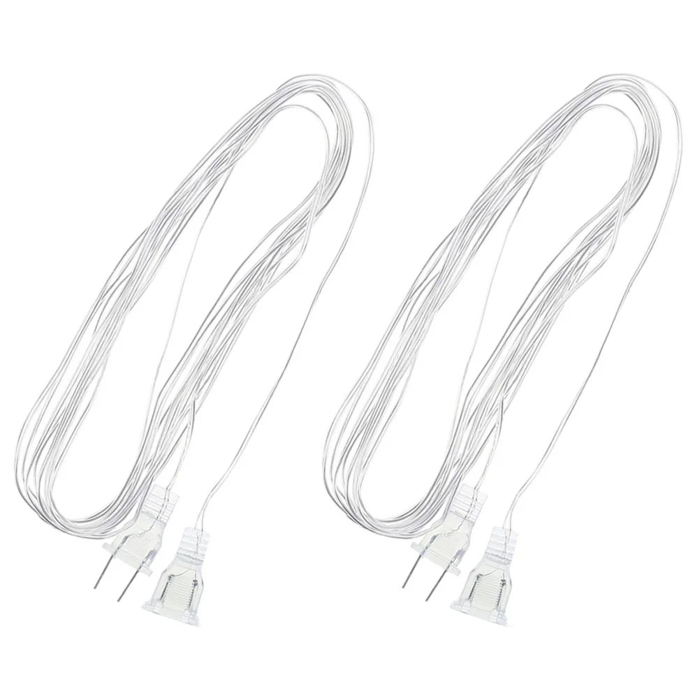 2 Pcs LED Light Strip Extension Cord Christmas Lights Curtain Lamp Tool Cable Outdoor Appendix
2 Pcs LED Light Strip Extension Cord Christmas Lights Curtain Lamp Tool Cable Outdoor Appendix