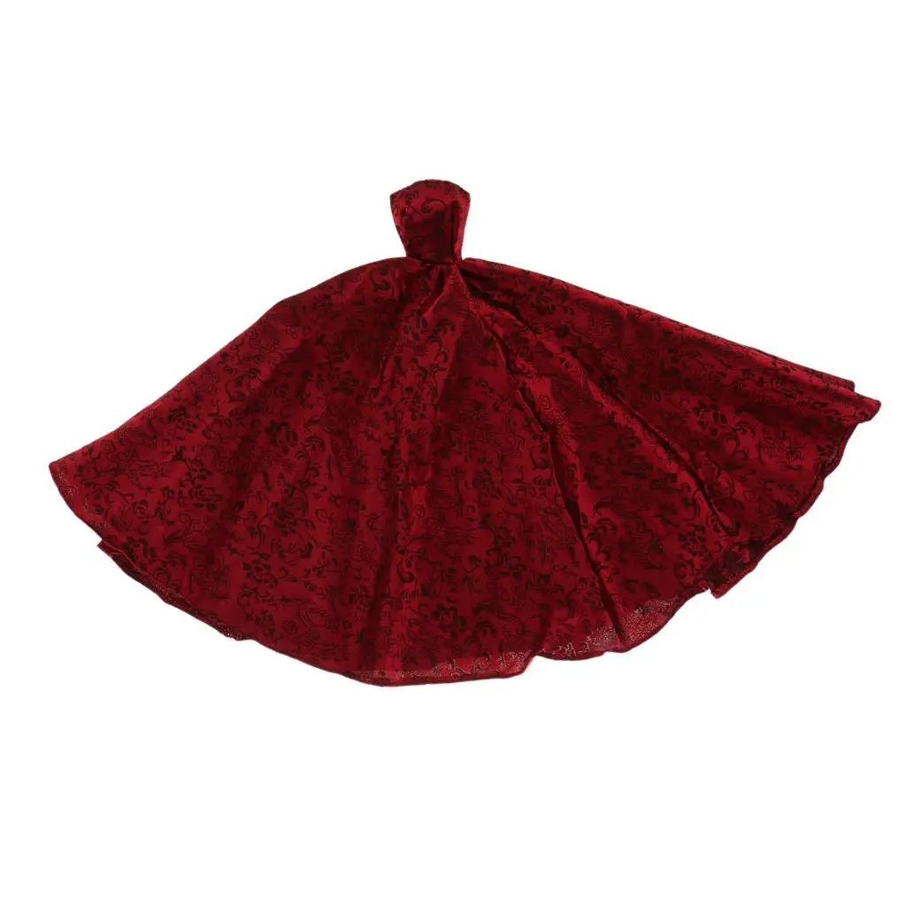 1 6 Dolls Clothing Dark Red Formal Gown Outfit Cotton Material for Fashion Doll Party and Event
1 6 Dolls Clothing Dark Red Formal Gown Outfit Cotton Material for Fashion Doll Party and Event