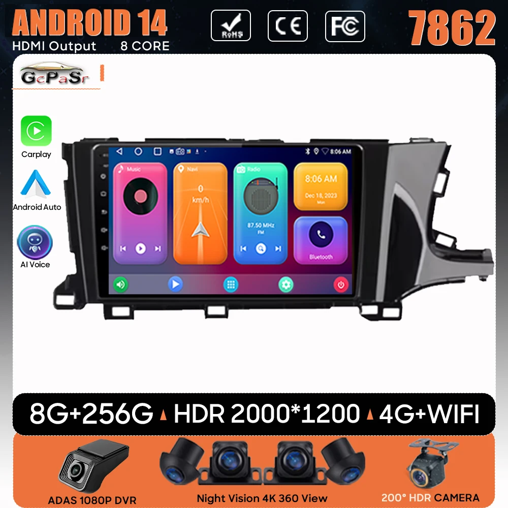 Car Video Player Stereo For Honda Shuttle 2015-2019 No 2din Android Auto Car Radio Carplay Multimedia GPS Wifi Autoradio Systems
Car Video Player Stereo For Honda Shuttle 2015-2019 No 2din Android Auto Car Radio Carplay Multimedia GPS Wifi Autoradio Systems