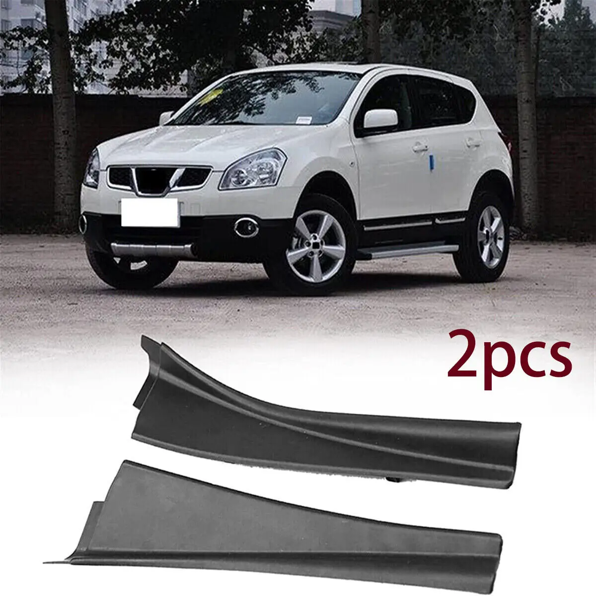 2pcs Car Front Windshield Wiper Water Deflector Plate For Nissan Qashqai J10 2008-2015 OEM66895-JE20A Car Accessories
2pcs Car Front Windshield Wiper Water Deflector Plate For Nissan Qashqai J10 2008-2015 OEM66895-JE20A Car Accessories