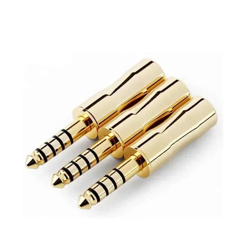 High-Quality Copper 4.4mm Jack Audio Plug Balanced Interface Male Connector Speaker Terminal 5 Pole Jacks Consumer Electronics
High-Quality Copper 4.4mm Jack Audio Plug Balanced Interface Male Connector Speaker Terminal 5 Pole Jacks Consumer Electronics