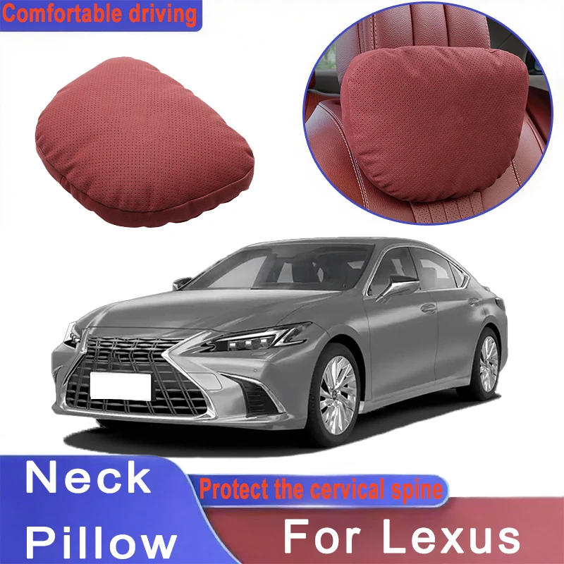 For Lexus F Sport LS500h RX300 GS300 IS300 NX300 LX570 ES200 ES300 HS Car Headrest Neck Support Seat Lumbar Cushion Neck Pillow
For Lexus F Sport LS500h RX300 GS300 IS300 NX300 LX570 ES200 ES300 HS Car Headrest Neck Support Seat Lumbar Cushion Neck Pillow