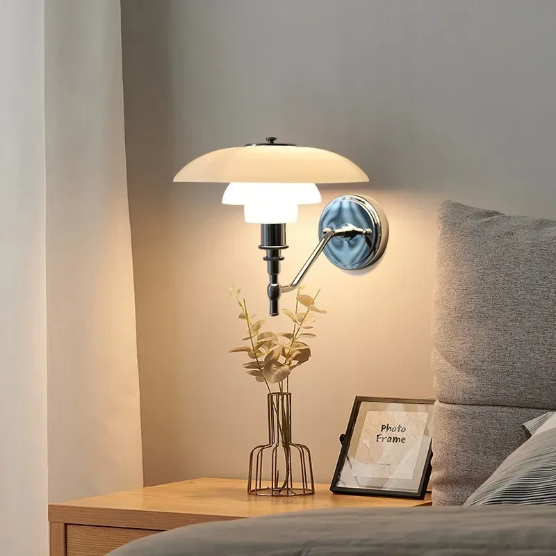 GHEUVNJ Modern luxury designer wall lamp Dan minimalist living room hallway study lamp bedroom bedside wall lamp
GHEUVNJ Modern luxury designer wall lamp Dan minimalist living room hallway study lamp bedroom bedside wall lamp