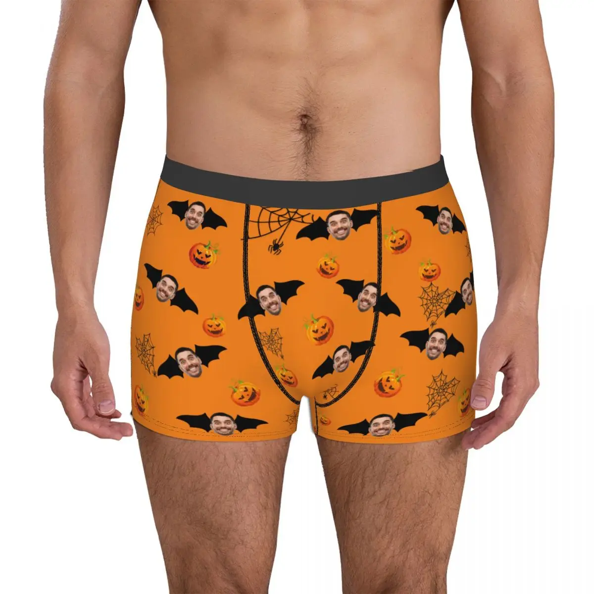 Men Gift Custom Face Boxers Halloween Gift Personalized Photo Underwear Design Birthday Boxer Briefs for Boyfriend Husband
Men Gift Custom Face Boxers Halloween Gift Personalized Photo Underwear Design Birthday Boxer Briefs for Boyfriend Husband