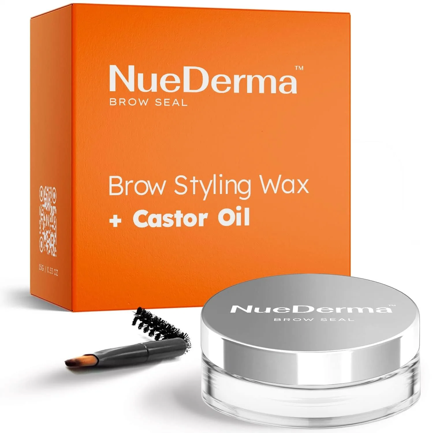 Brow Seal with Castor Oil - Clear Eyebrow Gel, Waterproof Eyebrow Makeup, Styling Wax for Feathered & Fluffy Brows, 1 OZ
Brow Seal with Castor Oil - Clear Eyebrow Gel, Waterproof Eyebrow Makeup, Styling Wax for Feathered & Fluffy Brows, 1 OZ