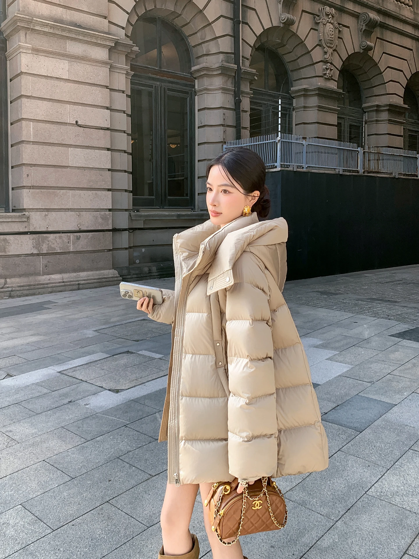 Binguo Premium 90 White Du down Hooded Jaet Women's Winter New Sle Small Size Outerwear Warm Thiened Zipper Closure
Binguo Premium 90 White Du down Hooded Jaet Women's Winter New Sle Small Size Outerwear Warm Thiened Zipper Closure
