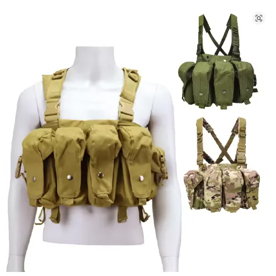 Hunting Multicam Tactical AK Vest Airsoft Ammo Chest Rig AR AK 47 Magazine Combat Outdoor CS Vest Molle Shooting Accessories
Hunting Multicam Tactical AK Vest Airsoft Ammo Chest Rig AR AK 47 Magazine Combat Outdoor CS Vest Molle Shooting Accessories