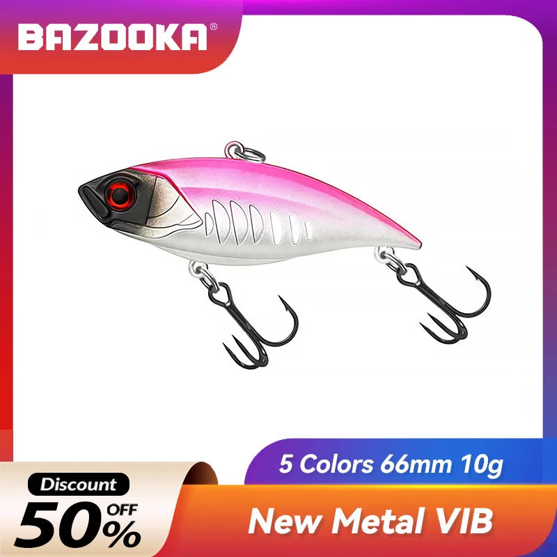 Bazooka 10.5g Fishing Lure Swimbait Carp Baits Metal Slow VIB Hard Jigging Fast JIG Sinking Trolling long shot Pike Bass Lead
Bazooka 10.5g Fishing Lure Swimbait Carp Baits Metal Slow VIB Hard Jigging Fast JIG Sinking Trolling long shot Pike Bass Lead