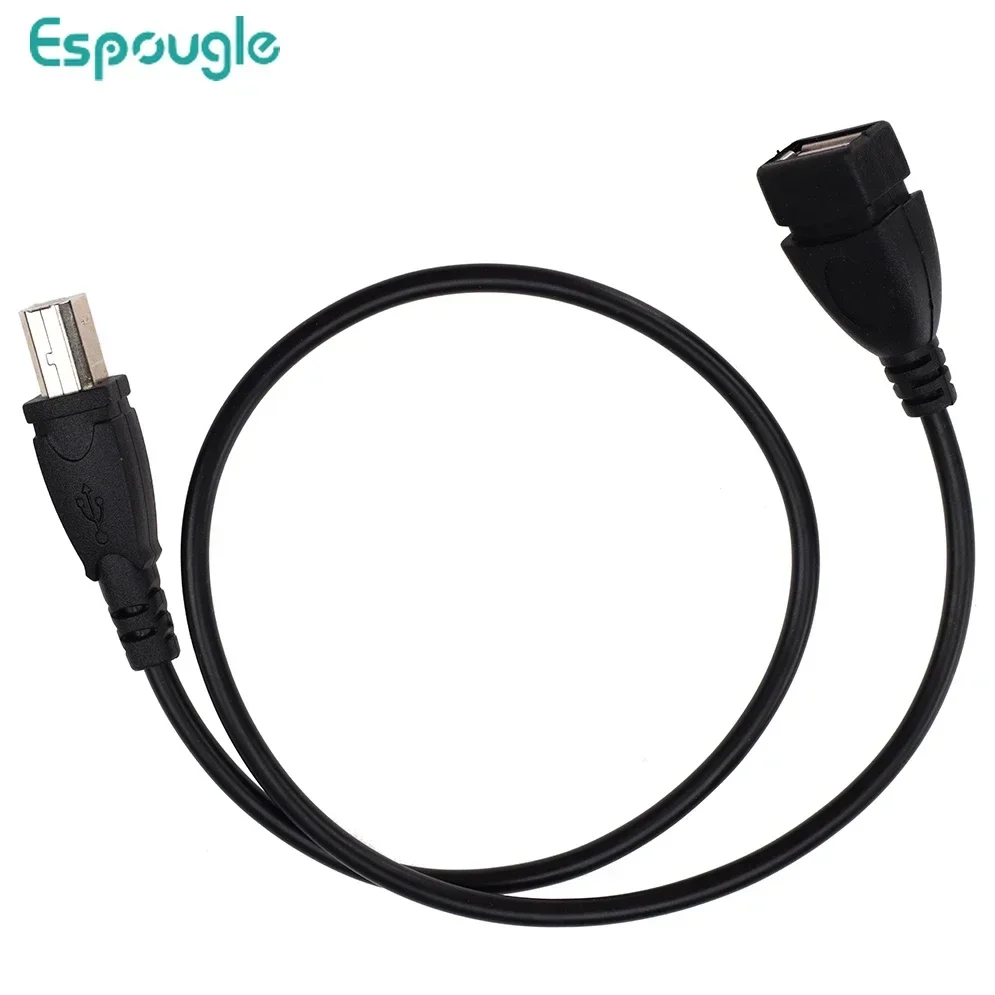 300pcs 50cm USB 2.0 Type A Female to USB B Male Scanner Printer Cable USB Printer Extension Cable Adapter Cable
300pcs 50cm USB 2.0 Type A Female to USB B Male Scanner Printer Cable USB Printer Extension Cable Adapter Cable