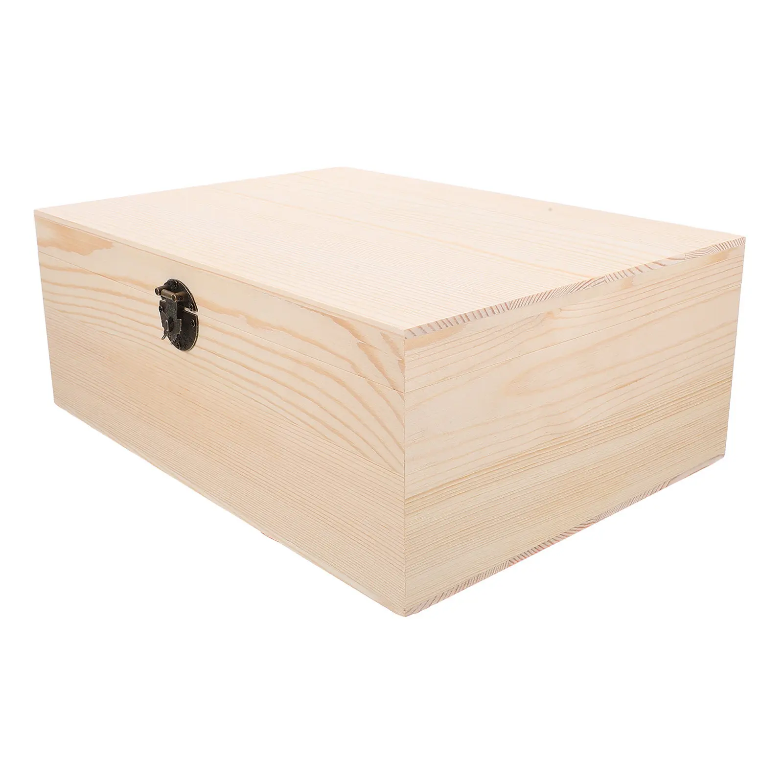 Wooden Jewelry Box Rustic Style Hinged Storage Case Multipurpose Organizer Small Keepsake Storage Box for Rings Earrings
Wooden Jewelry Box Rustic Style Hinged Storage Case Multipurpose Organizer Small Keepsake Storage Box for Rings Earrings