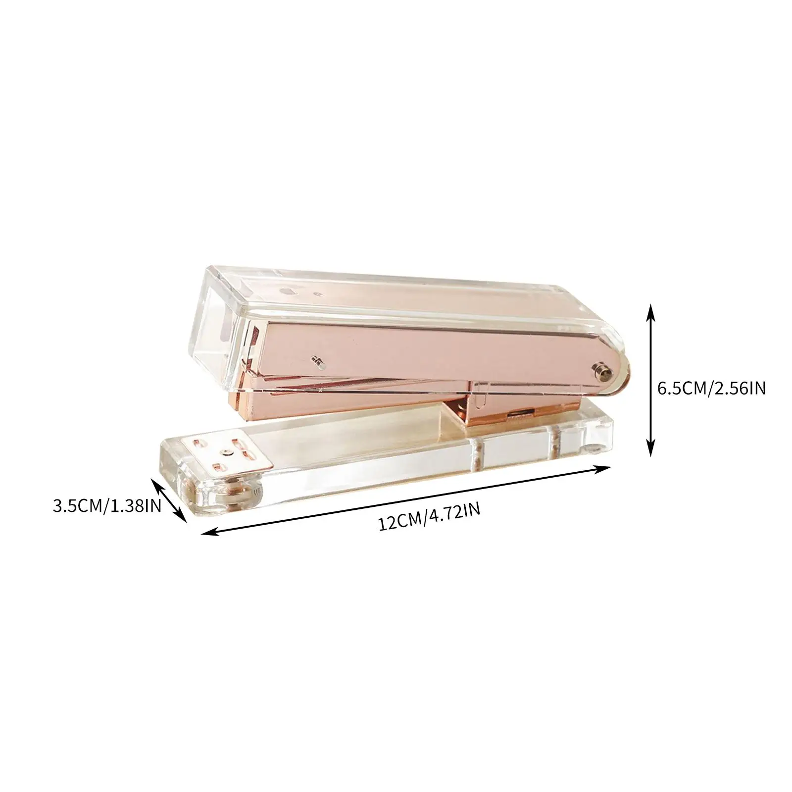 / Gold Manual Stapler Accessories Transparent Acrylic Stapler for
/ Gold Manual Stapler Accessories Transparent Acrylic Stapler for