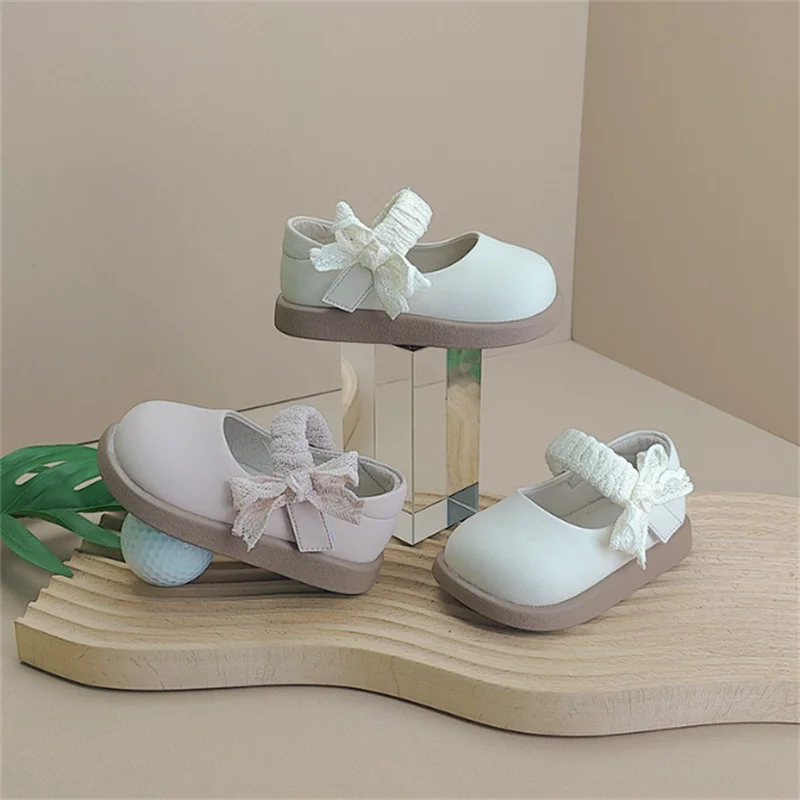 New Spring Baby Shoes For Girls Leather Butterfly-knot Toddler Girls Princess Shoes Soft Sole Outdoor Fashion Kids Sneakers
New Spring Baby Shoes For Girls Leather Butterfly-knot Toddler Girls Princess Shoes Soft Sole Outdoor Fashion Kids Sneakers