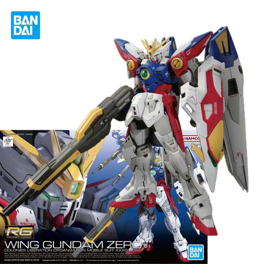 Оригинальный Bandai, новый МОБИЛЬНЫЙ РЕПОРТ GUNDAM WING RG 1/144 XXXG-00W0 WING GUNDAM ZERO, сборная модель, коллекционные украшения, подарок
Оригинальный Bandai, новый МОБИЛЬНЫЙ РЕПОРТ GUNDAM WING RG 1/144 XXXG-00W0 WING GUNDAM ZERO, сборная модель, коллекционные украшения, подарок
