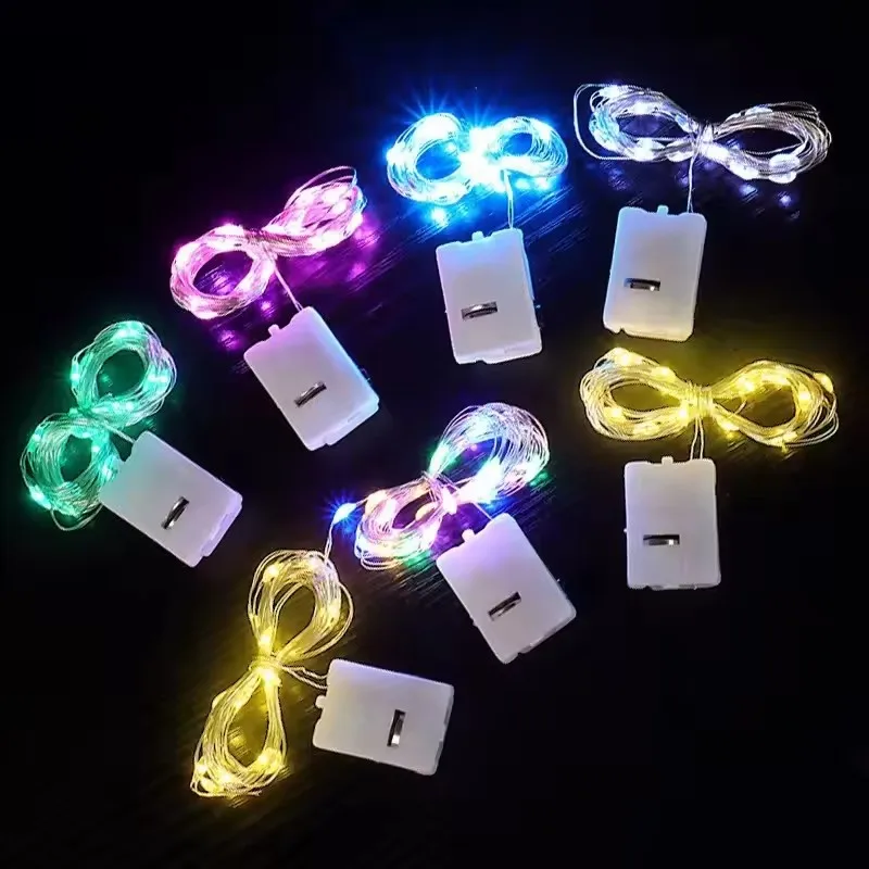 3 modes with battery LED String Lights Copper Silver Wire Garland Light Fairy Lights Party Decoration For Christmas Wedding
3 modes with battery LED String Lights Copper Silver Wire Garland Light Fairy Lights Party Decoration For Christmas Wedding