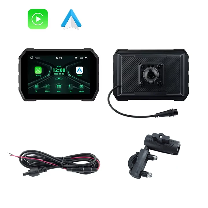 EKIY 5Inch IP67 WIFI bluetooth 5.0 Waterproof Screen Navigation Recorder New Wireless CarPlay Android Auto System TPMPS opional
EKIY 5Inch IP67 WIFI bluetooth 5.0 Waterproof Screen Navigation Recorder New Wireless CarPlay Android Auto System TPMPS opional